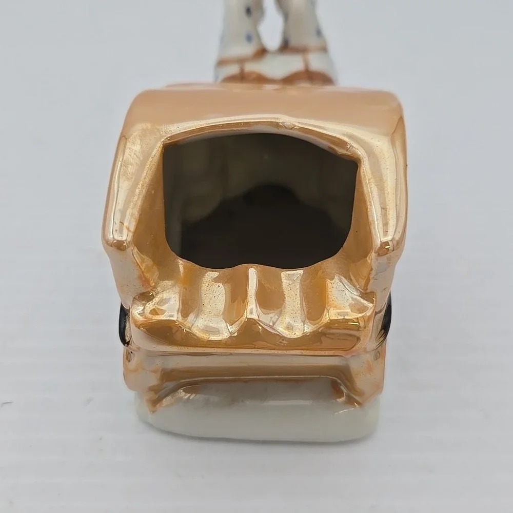 Vintage Japanese Horse‎ And Carriage Ashtray